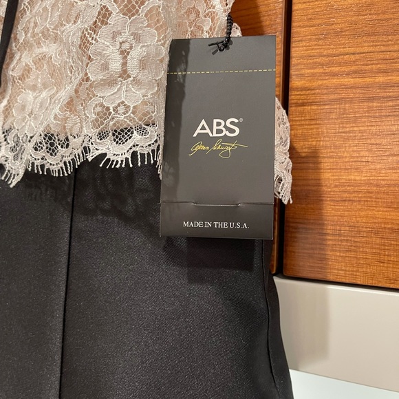 ABS by Allen Schwartz Lace Taffeta dress - Picture 7 of 10